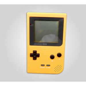 닌텐도 게임보이 GAMEBOY 포켓 GBP 흑백 게임기 포켓몬 레트로, A.노란색 원본 화면