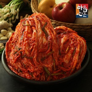 [마음심은] 포기김치 20kg (10kg + 10kg) / 익을수록 맛있는 김치, 10kg, 2개