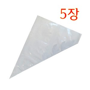 베이킹파티 비닐짤주머니(14인치)-투명(5장), 5개