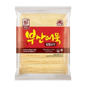 사조대림 부산어묵 알뜰어묵사각, 1개, 700g