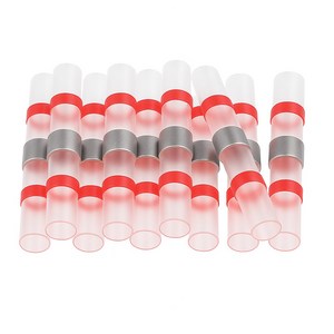 sleeve 열수축 납땜 와이어 터미널 방수 슬리브 전선 커넥터 전선연결 레드 2.7mm 1세트(10개), 1세트