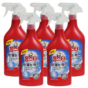 홈스타 맥스프레쉬 착 붙는 락스 스프레이, 750ml, 5개