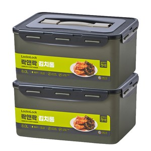 락앤락 뉴 김치통 정석 핑크, 2개, 8L