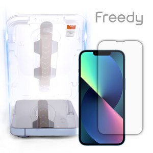 Freedy 프리디 아이폰 13 Pro 프로 6.1 강화유리 액정보호 가이드툴 포함 EA1604, 1개