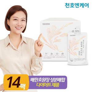 [천호엔케어] 감비책 다이어트 70ml 14팩 / 한방내과 전문의 성분배합, 980ml, 1개