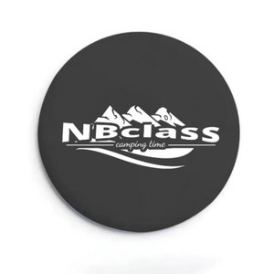 NBclass 플라잉디스크 원반던지기 스포츠운동, 블랙, 1개