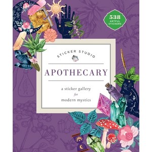 Sticker Studio: Apothecary:A Sticker Gallery for Modern Mystics, Castle Point Books, English, 9781250279347