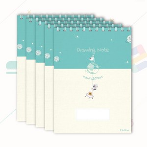아이러브풀문 종합장 초등학교 노트 공책 5권