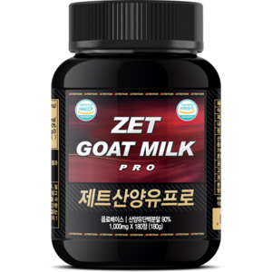 제트리션 제트산양유프로 1000mg 180정, 1개