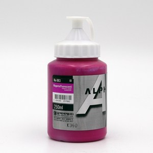 알파 아크릴물감250ml 낱색 전문가용 95색, 983 Magenta (Fuuoescent)