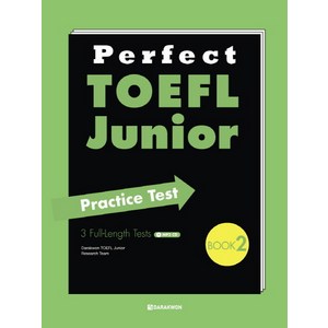 Pefect TOEFL Junio Pactice Test Book 2, 다락원, Pefect TOEFL Junio Pactice Test 시리즈