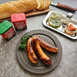 [살루메리아] 남미식 파프리카 소시지 초리조 아르헨티노 (Chorizo Argentino) 수제 소시지 300g, 1개