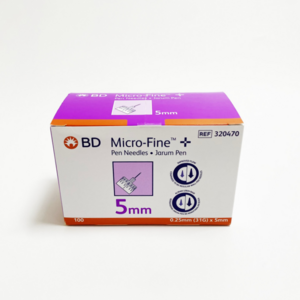 BD 인슐린 펜니들 31G X 5mm 마이크로 파인, 100개