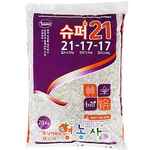 복합 비료 20kg 추비 밑거름 텃밭 주말농장, 복합비료 20kg, 1개