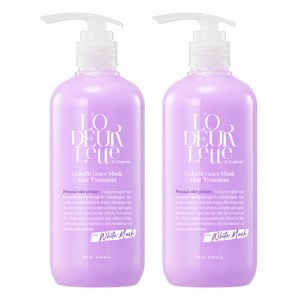 로더렛 컬러 핏 그레이스 머스크 헤어 트리트먼트 1000ml 2개, 1L