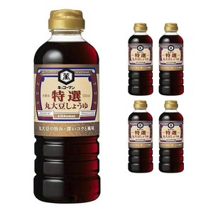 기꼬만 특선 콩 간장, 5개, 500ml