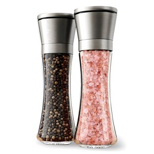 비모던 304 스텐 소금 후추 입자조절 그라인더, 210ml, 2개