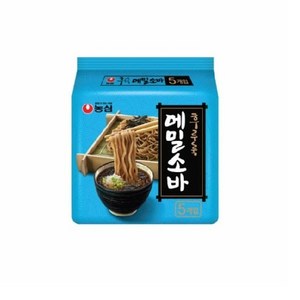 농심 메밀소바, 127g, 20개