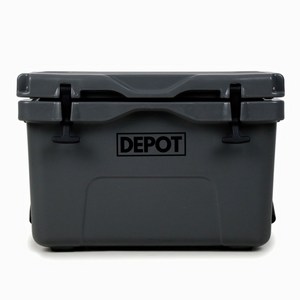 DEPOT 하드 쿨러, 35L, 다크 그레이