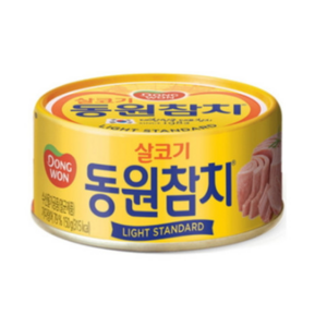 동원 라이트 스탠다드 살코기 참치, 150g, 3개