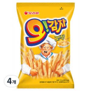 오리온 오감자 그라탕, 115g, 4개