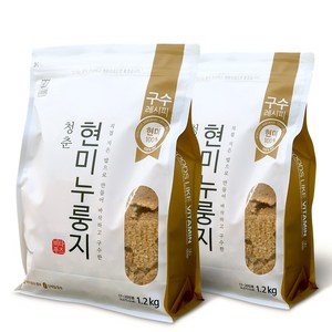 비타푸즈 청춘현미누룽지, 1.2kg, 2개