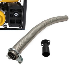 대부분의 FIRMAN 발전기 머플러를위한 2 피트 Univesal Fiman Geneato Exhaust Extension fits, 01 Exhaust Extension