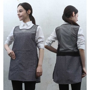 망사원피스앞치마 보카시원피스앞치마 특대있음, 특대(L), 1개, SAP-8008 그레이