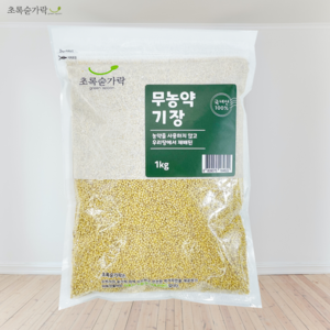 초록숟가락 무농약 기장쌀 1kg, 1개, 1kg(1개입)