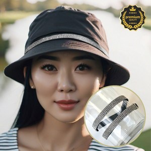 프리앤머스 샤인햇밴드 모자날림 방지 끈 모자고정 스트랩 버킷햇