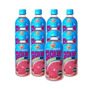 델몬트 모아비 자몽크랜베리 제로, 12개, 500ml