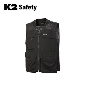 K2 Safety VE-2601 베스트 조끼 작업복 단체복 근무복 워크웨어 오피스웨어 쿨조끼, 1개