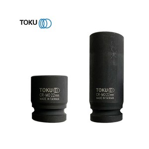 TOKU 도쿠 임팩소켓 롱임팩소켓 1/2 모음 임팩복스알 롱임팩복스알, 임팩소켓(임팩복스알), 1개