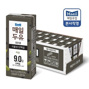 매일유업 매일두유 검은콩, 190ml, 144개