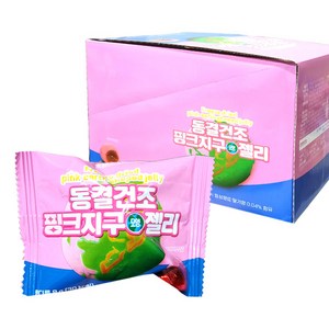 (무)동결건조 핑크지구모양젤리8gx18입(T), 144g, 1개