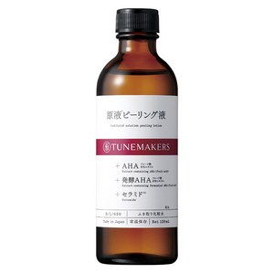 일본직발송 6. 닦아 화장수 원액 필링액 120ML TUNEMAKERS(튠 메이커즈) 모공 케어 프리 닦아 화장수 세, 【단품】원액 필링액, One Color, 1개