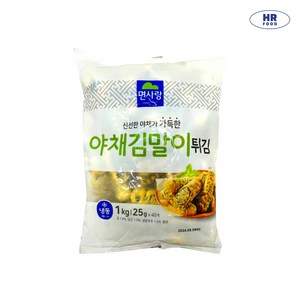 야채김말이튀김 면사랑 1KG, 1개