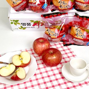엄지척농산물 경북 햇 홍로 세척사과 가정용, 1박스, (개별포장) 2kg / 한입 / 14-16과