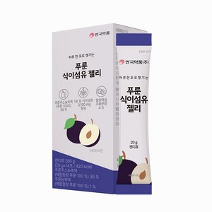 안국약품 푸룬 식이섬유 젤리, 280g, 1개