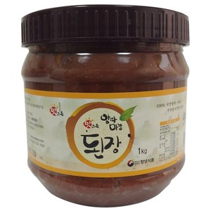 국산된장 양파마늘 된장1kg 100% 국산콩메주 국내산 원료 창녕식품, 양파마늘된장, 1kg, 1개