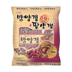 최대한Da 크라운 밤양갱+팥양갱 양갱세트, 50g, 20개