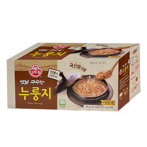 오뚜기 옛날 구수한 누룽지 60g X 18입, 1.08kg, 1개