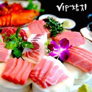 [VIP참치]참다랑어 손질 참치회 한정수량 프리미엄 5인세트, 참다랑어 1인 세트 200g, 1개