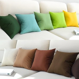 코튼데코 35컬러 단색솔리드쿠션 탄탄한소재 옥스포드 쇼파쿠션 쿠션커버 북유럽 거실 인테리어, 의자쇼파용 방석솜만구매