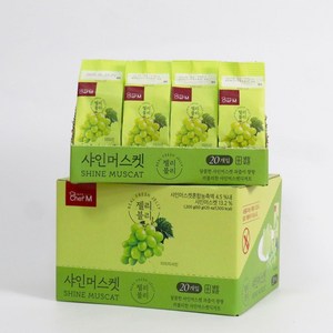 쉐프엠 젤리블리 샤인머스켓 맛 60g 20개 1박스, 1.2kg, 1개