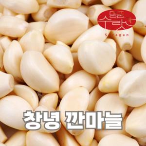 명품수랏간 국산 창녕 24년 깐마늘 햇마늘, 1개, 1kg (대)