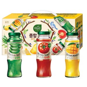 자연은 종합음료세트, 180ml, 12개