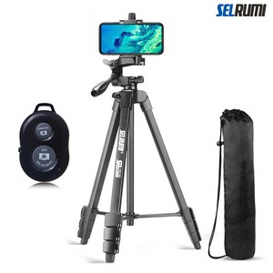 셀루미 카메라 스마트폰 삼각대 SEL-TRD150 리모컨 풀세트, 리모컨(블랙)
