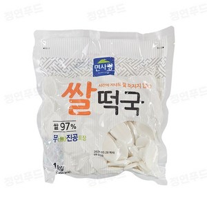 면사랑 쌀떡국떡, 1kg, 1개