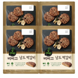 비비고 남도 떡갈비, 450g, 4개